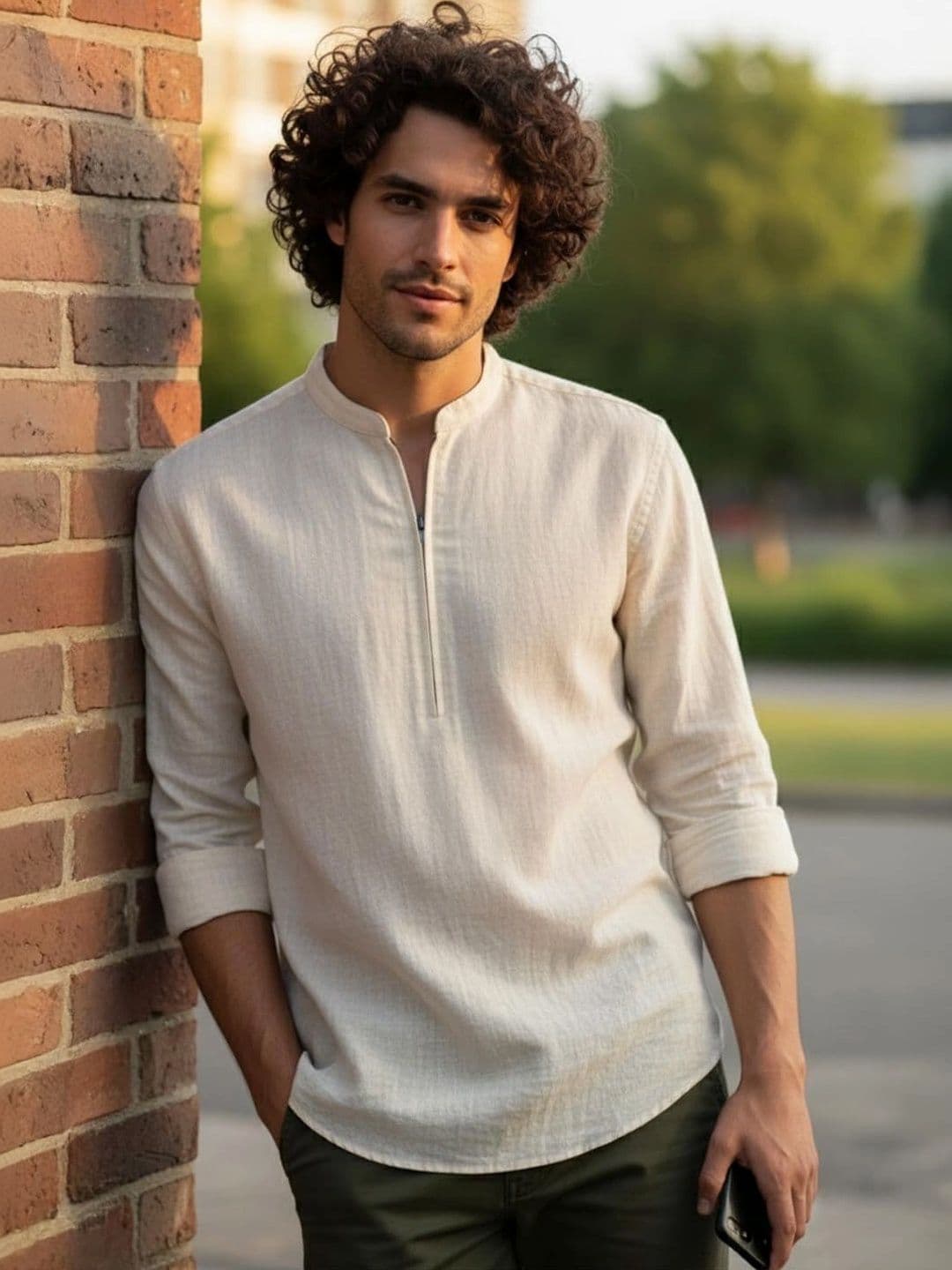 BULL FIRE Men Kurta - view 1