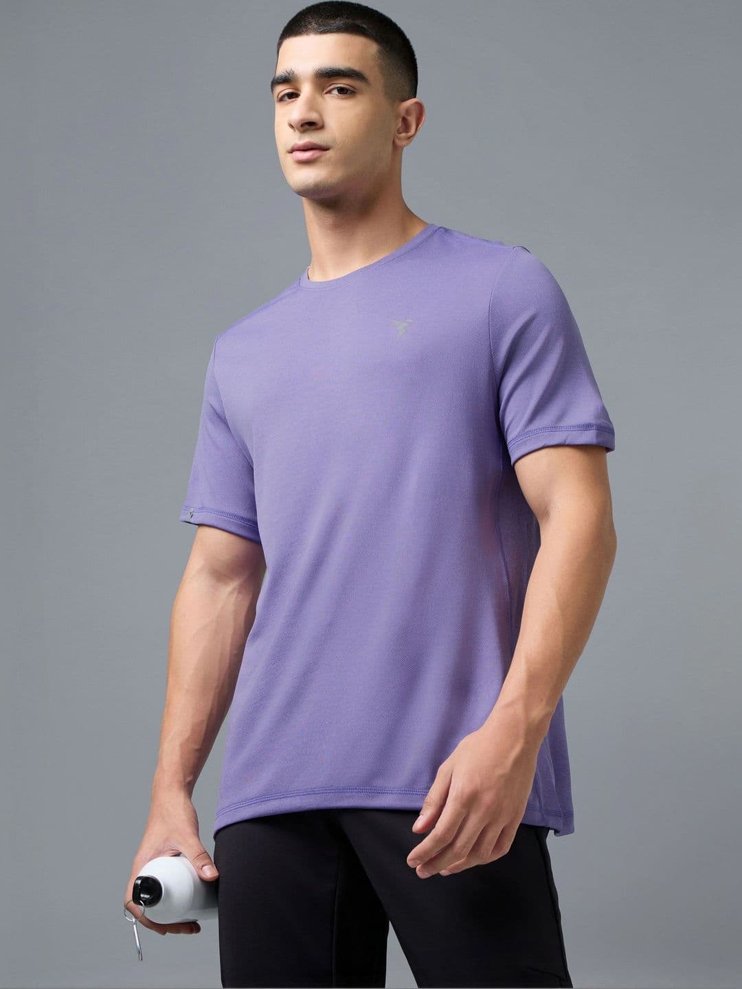 Technosport Men Brand Logo Slim Fit T-shirt - view 1