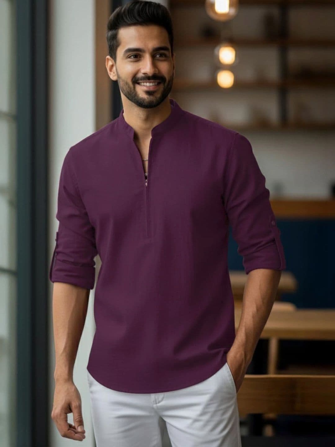 BULL FIRE Men Kurta - view 1