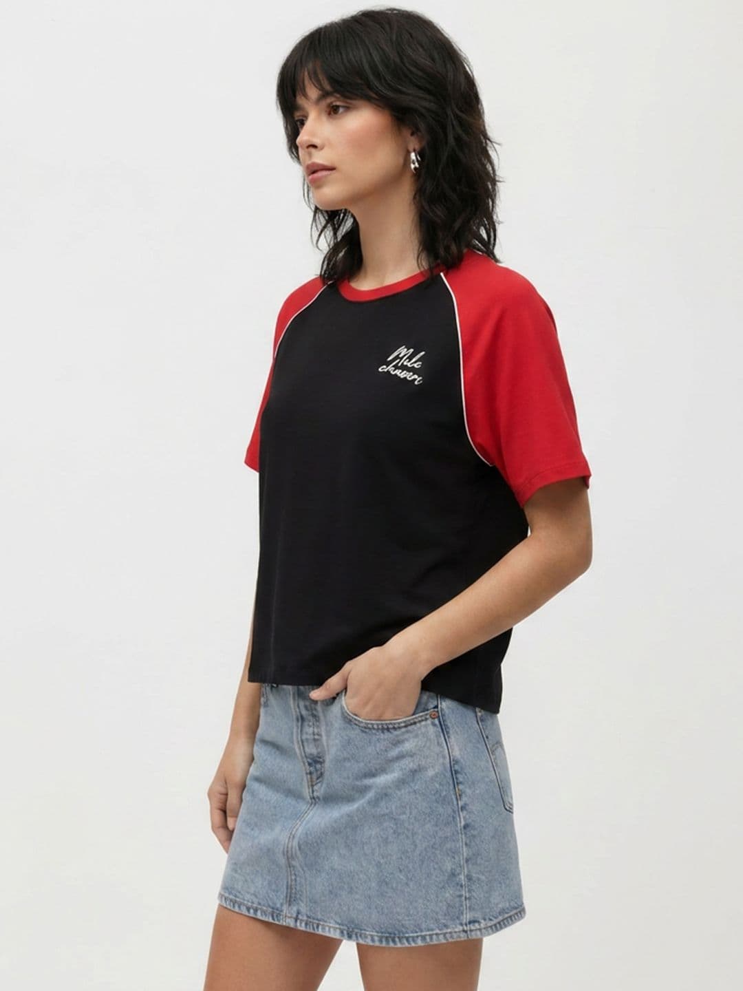 The Roadster Life Co. Colourblocked T-shirt - view 1