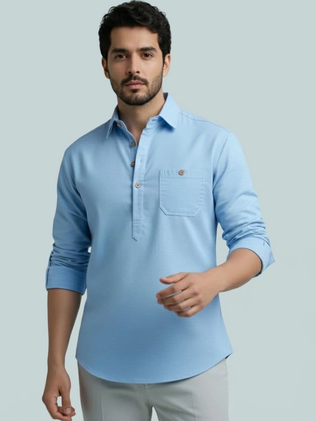 BULL FIRE Men Kurta - view 1