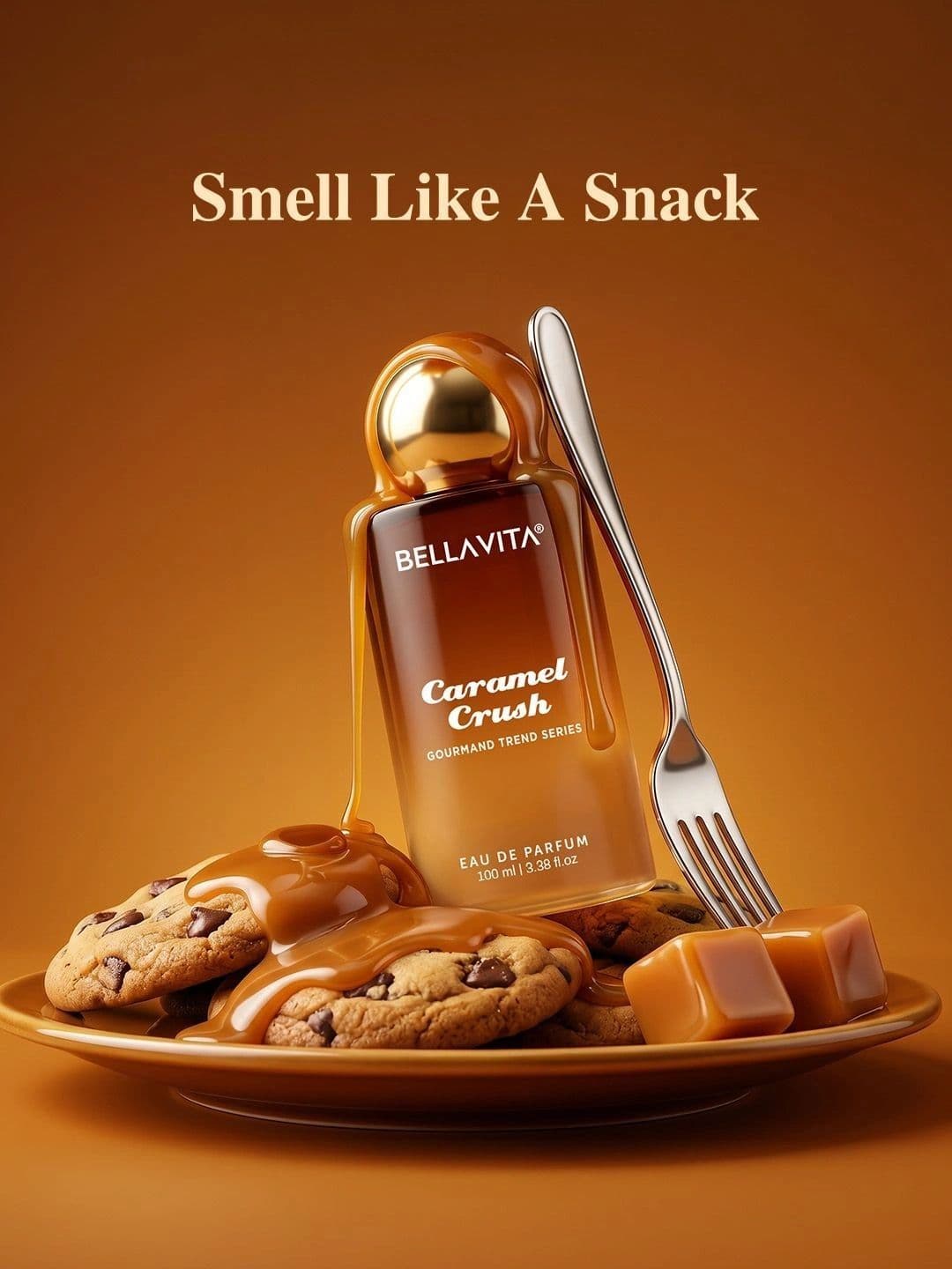 Bella Vita Organic Caramel Crush Long Lasting Eau De Parfum - 100 ml - view 1