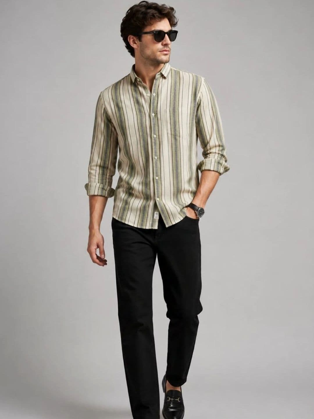 TERROFAB Men Comfort Striped Casual Shirt - view 1