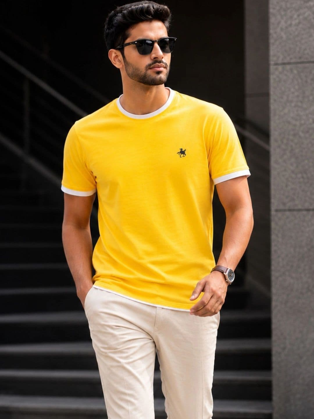 ROLLISTEAR Mens Round Neck Tshirts - view 1