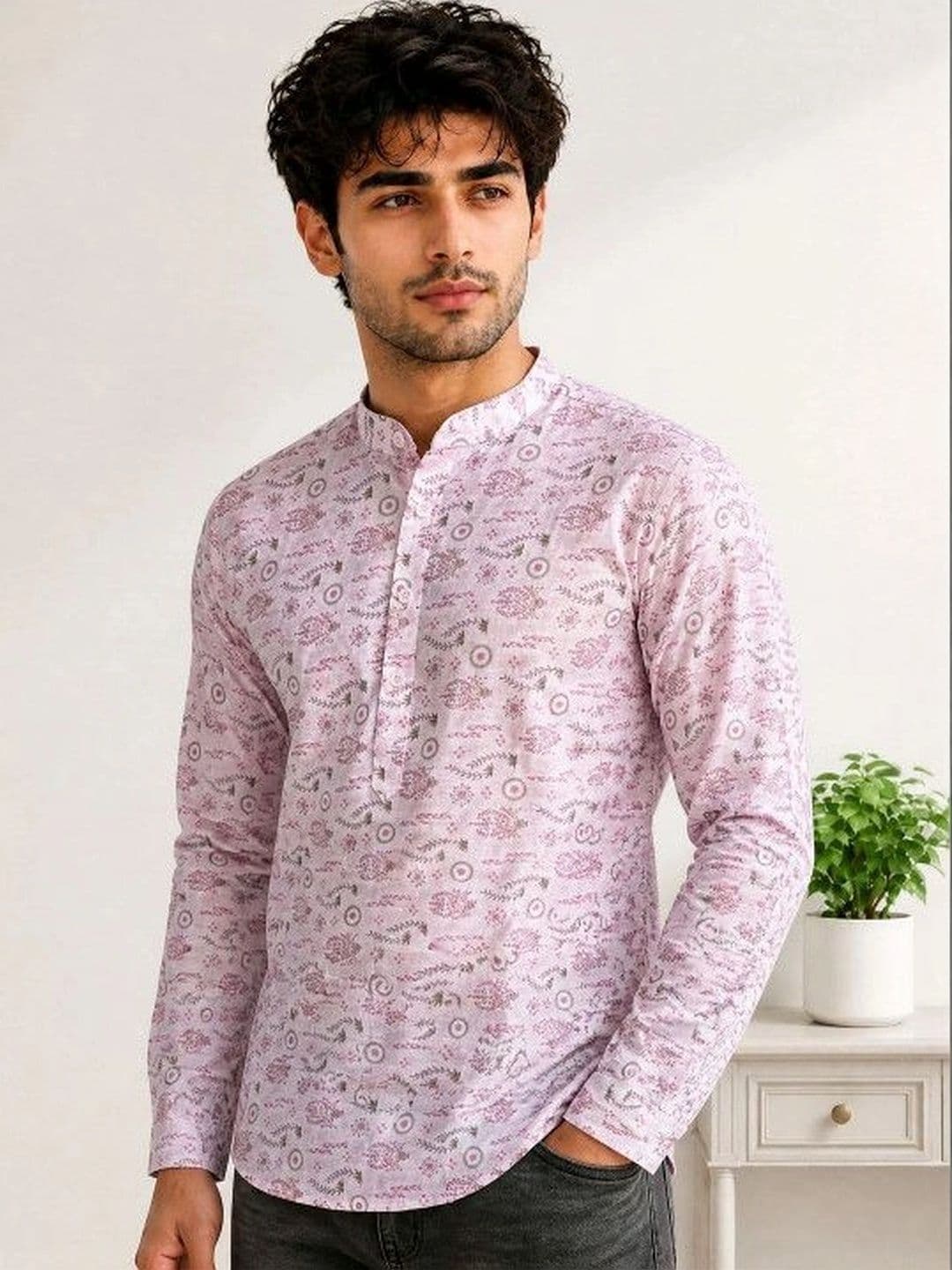 Moda Rapido Men Ethnic Motifs Printed Kurta - view 1