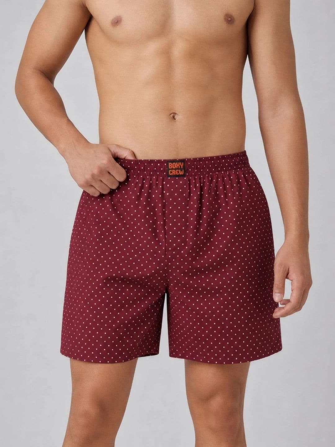 Boxy Crew Printed Pure Cotton Boxers - view 1