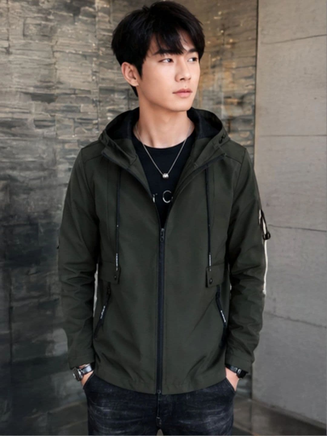 KPOP Men Lightweight Sporty Jacket - view 1