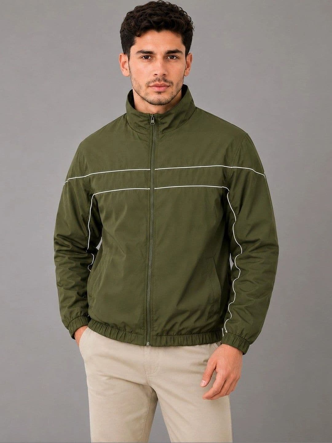 JKT Men Lightweight Training or Gym Sporty Jacket - view 1
