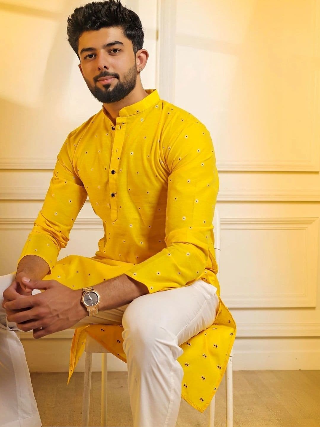 Koshin Men Grandeur & Majestic Artwork Kurta - view 1