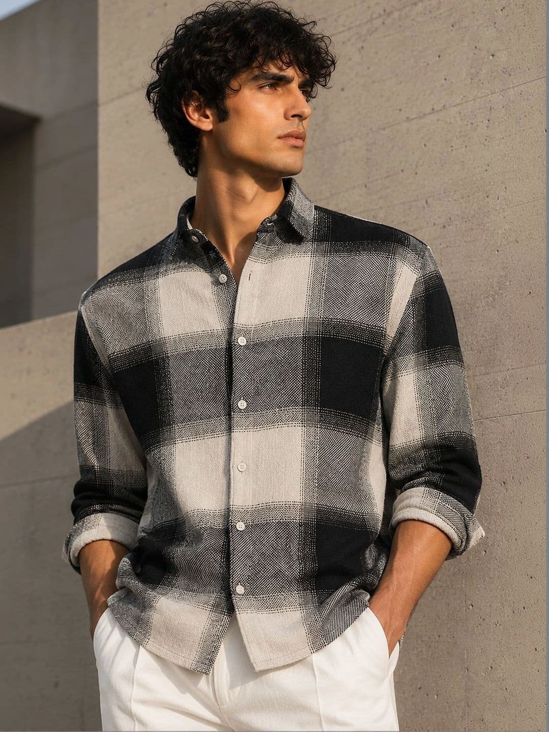 CAHOOT Men Standard Buffalo Checks Checked Casual Shirt - view 1