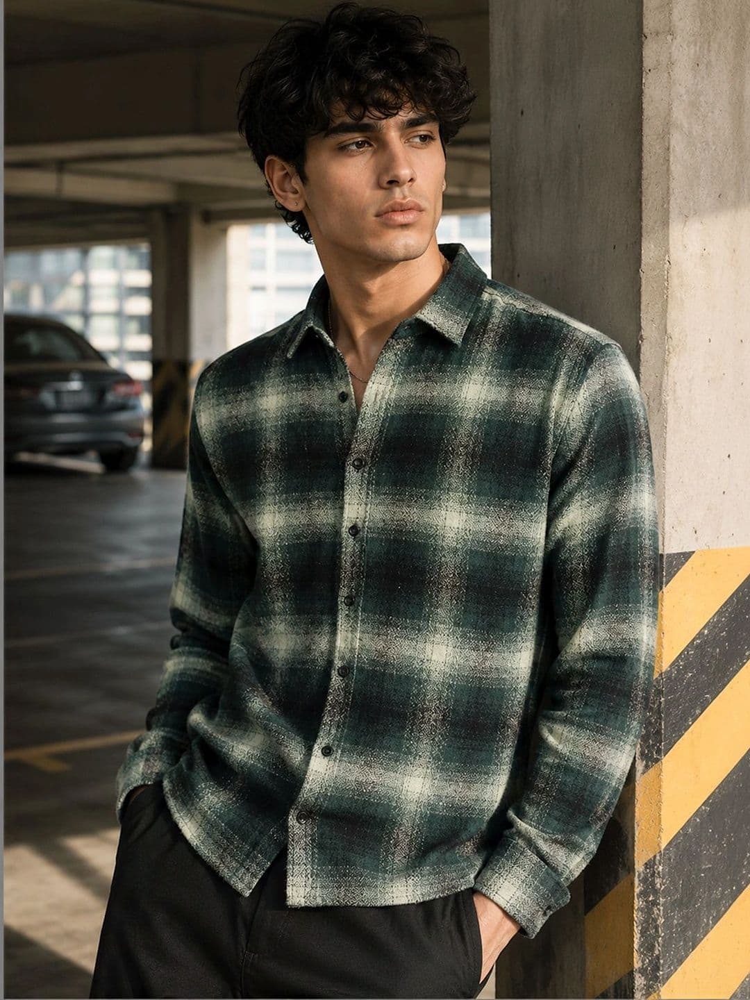 CAHOOT Men Standard Tartan Checks Checked Casual Shirt - view 1