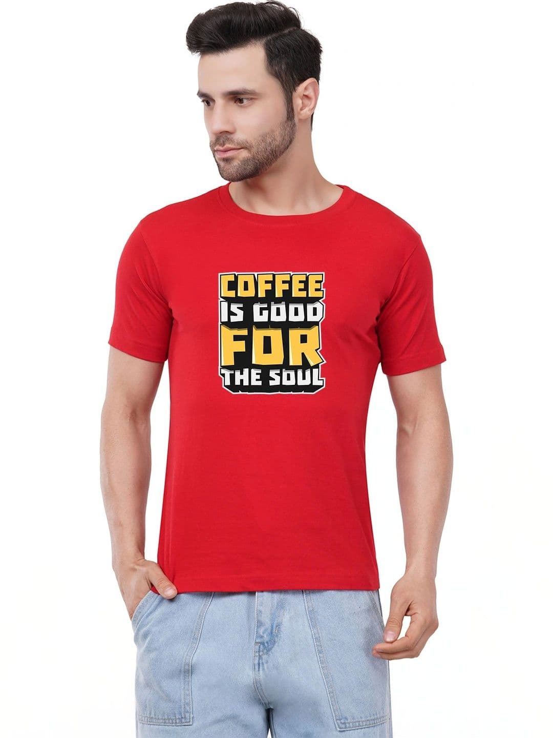 Caseria Men Typography Printed T-shirt - view 1