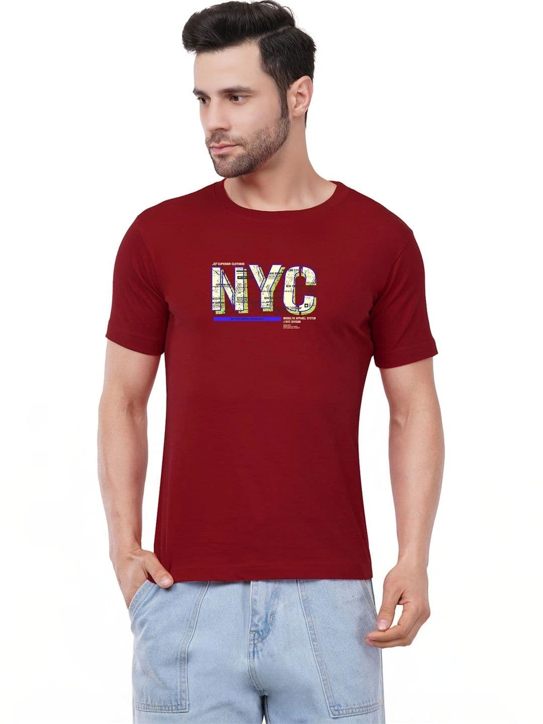 Caseria Men Typography Printed T-shirt - view 1