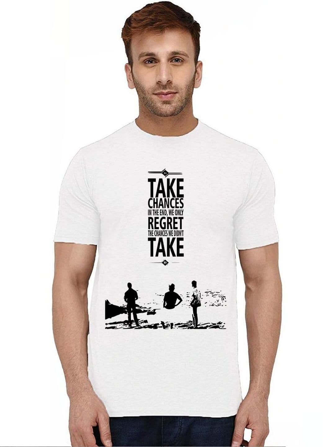 Caseria Men Typography Printed T-shirt - view 1