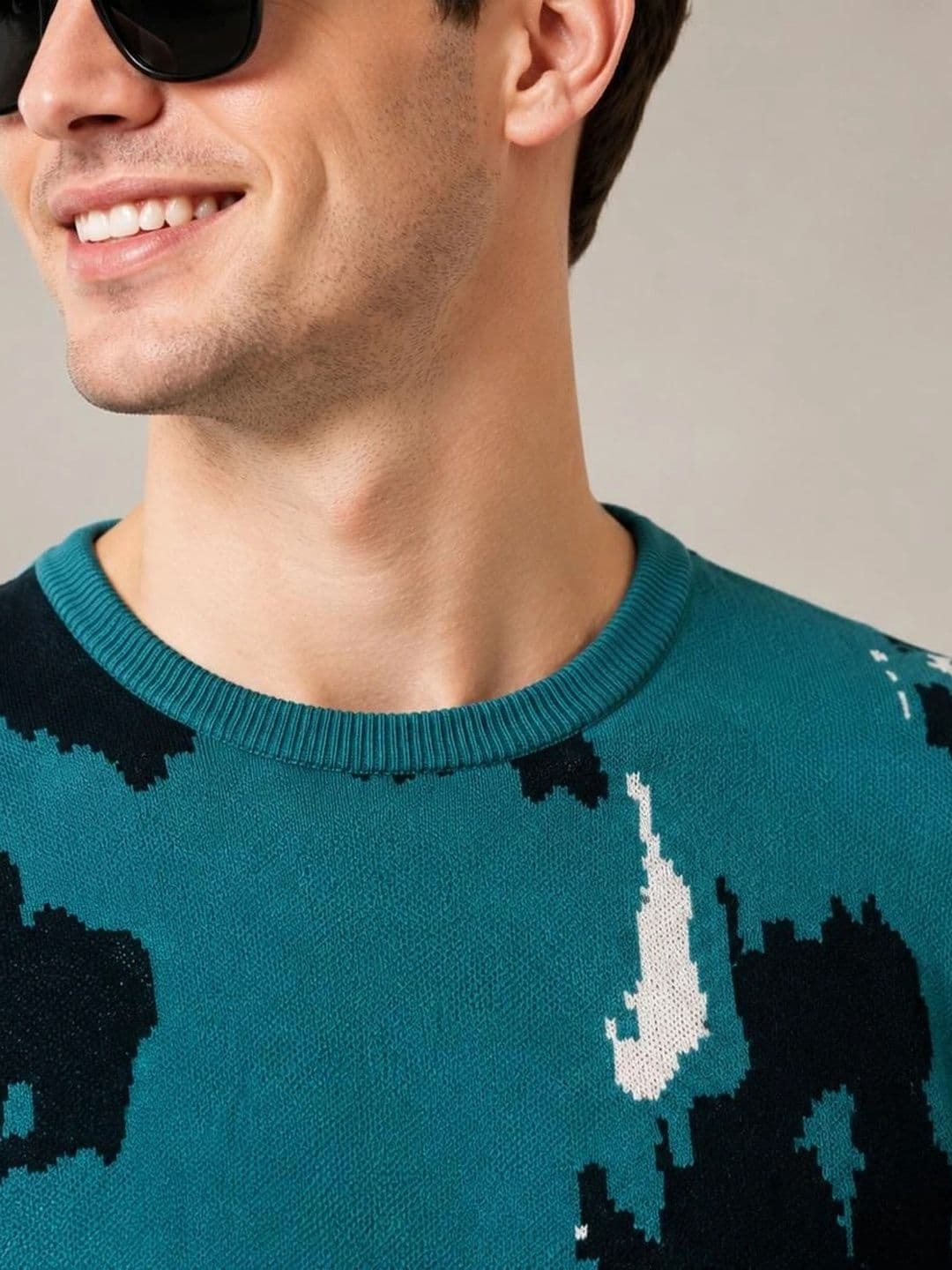 Moda Rapido Men Printed Pullover - view 1