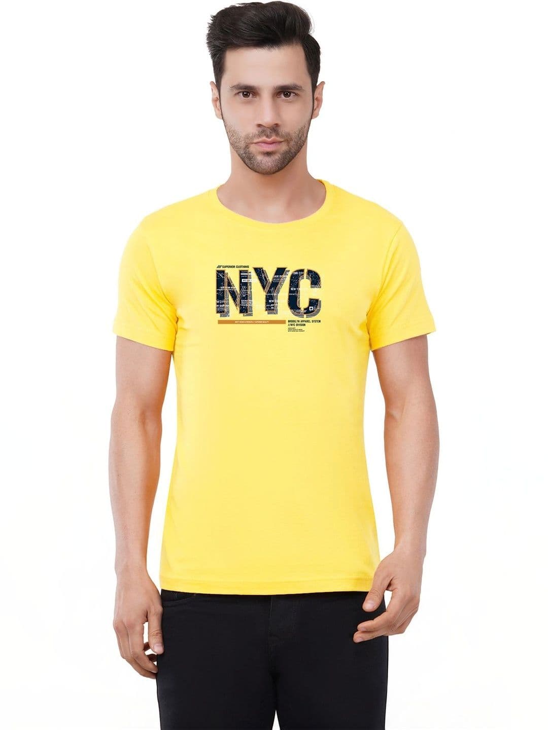 Caseria Men Typography Printed T-shirt - view 1
