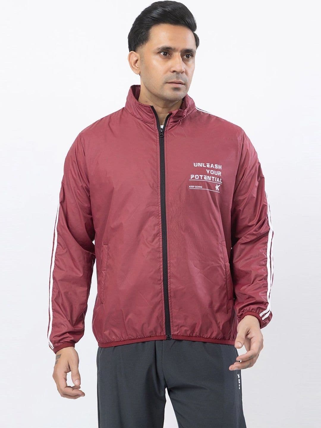 HRX by Hrithik Roshan Men Typography Lightweight Sporty Jacket - view 1