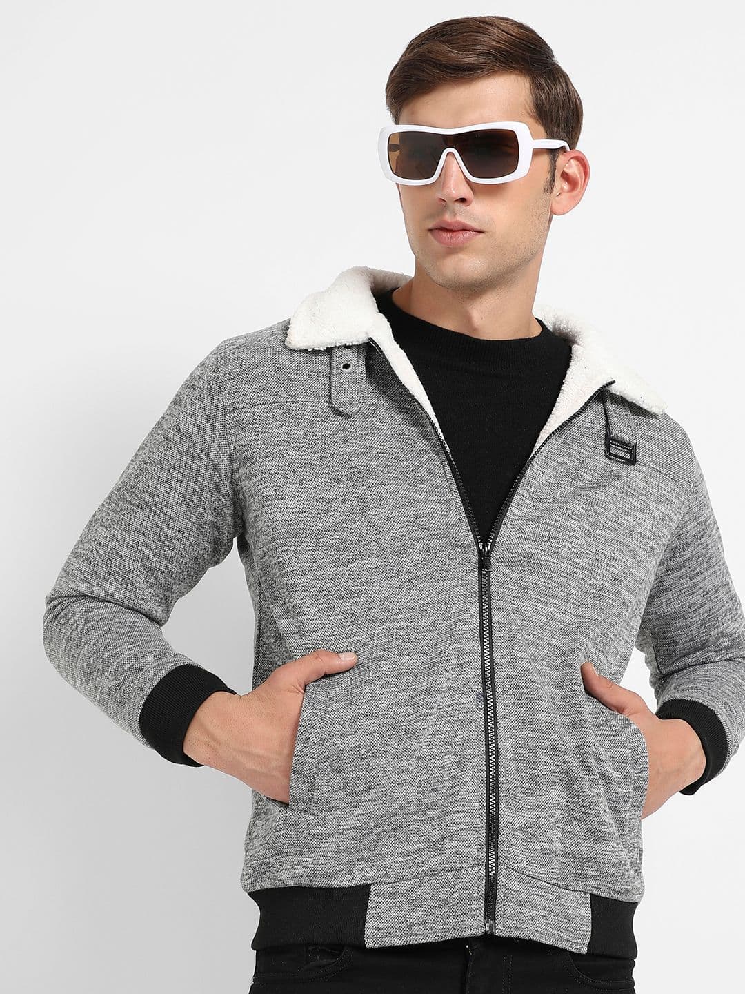 CAHOOT Campus Sutra Windcheater Mock Collar Bomber Jacket - view 1