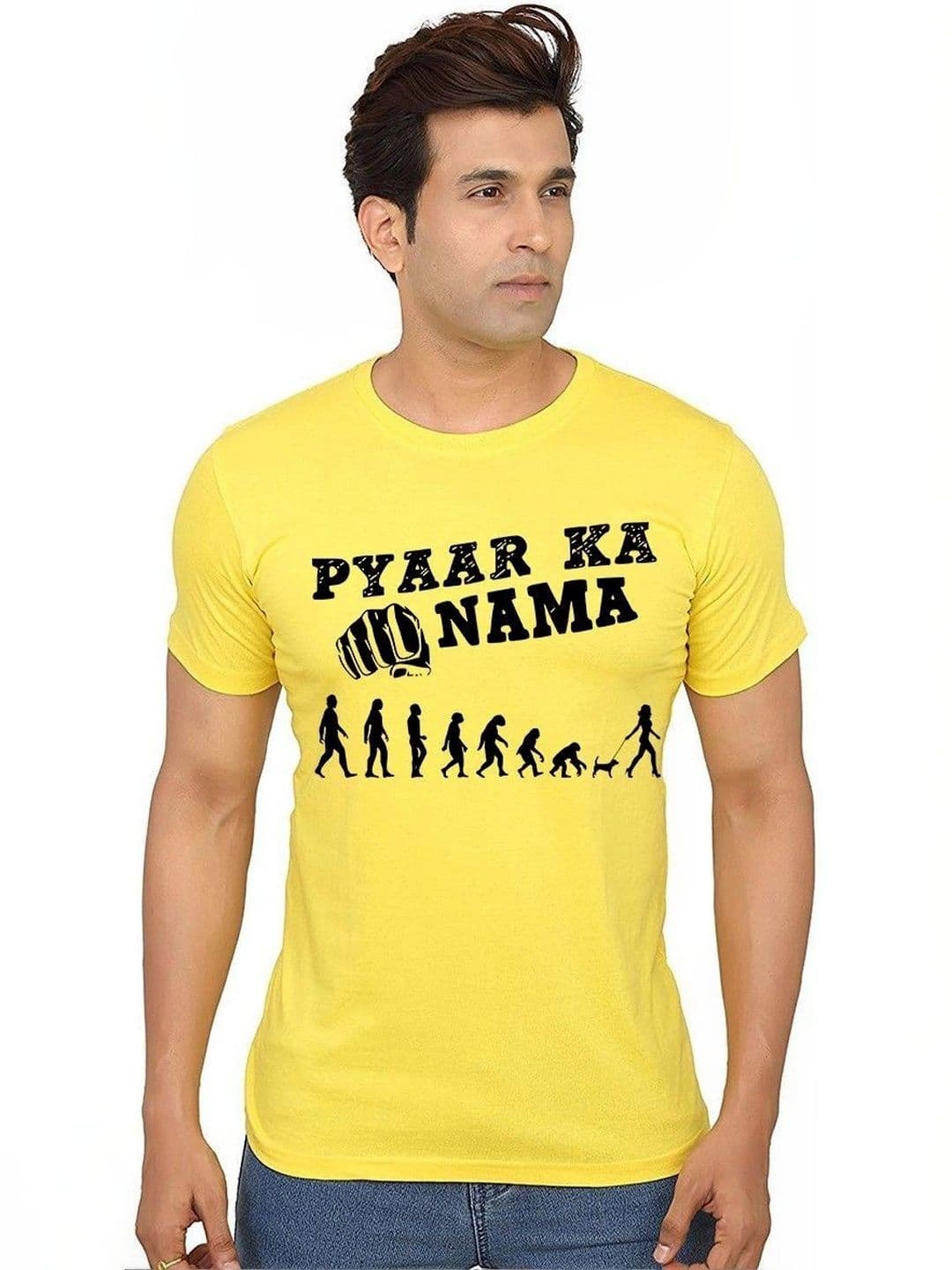 Caseria Men Typography Printed T-shirt - view 1