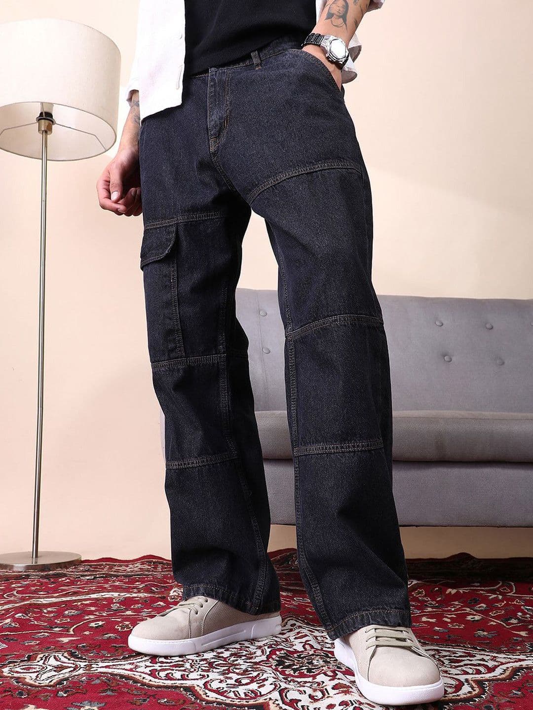 CAHOOT Men Comfort Regular Fit Mid-Rise Stretchable Jeans - view 1