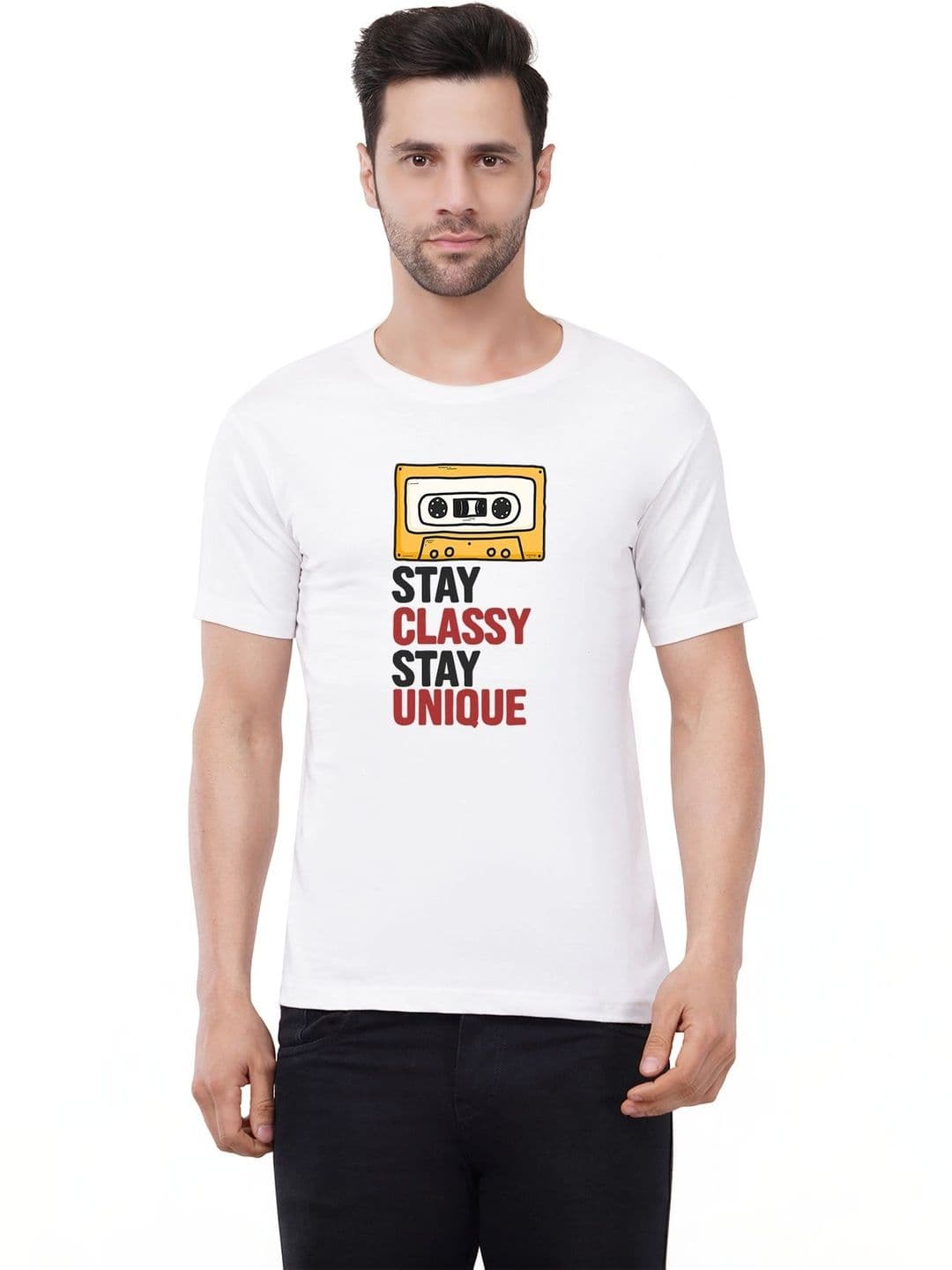 Caseria Men Typography Printed T-shirt - view 1
