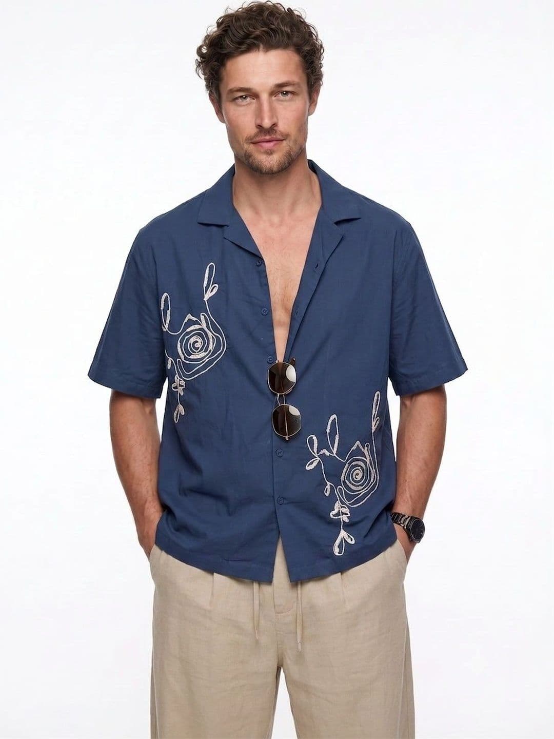 TRULOOM Men Relaxed Printed Casual Shirt - view 1