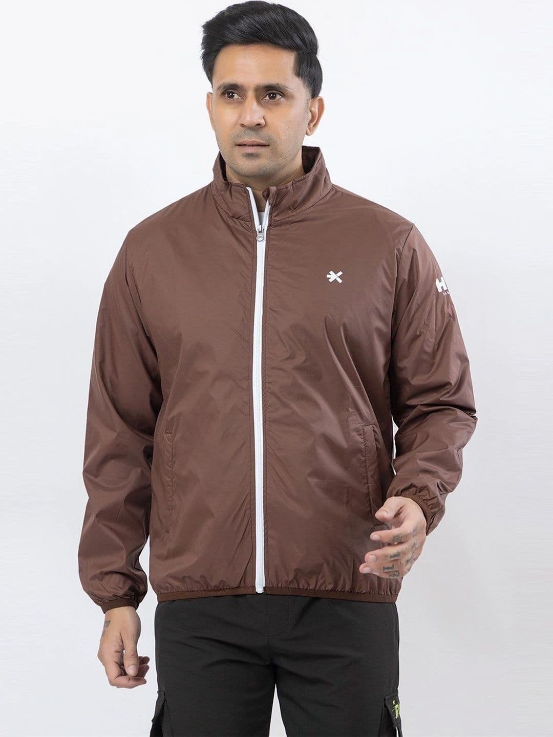HRX by Hrithik Roshan Men Brand Logo Lightweight Sporty Jacket - view 1