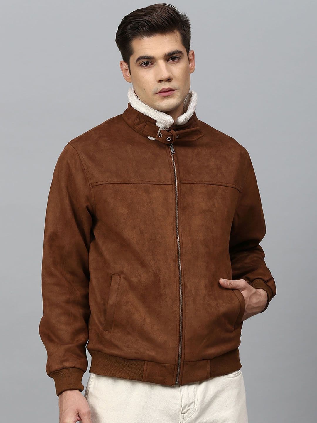 CAHOOT Campus Sutra Checked Windcheater Cotton Tailored Jacket - view 1