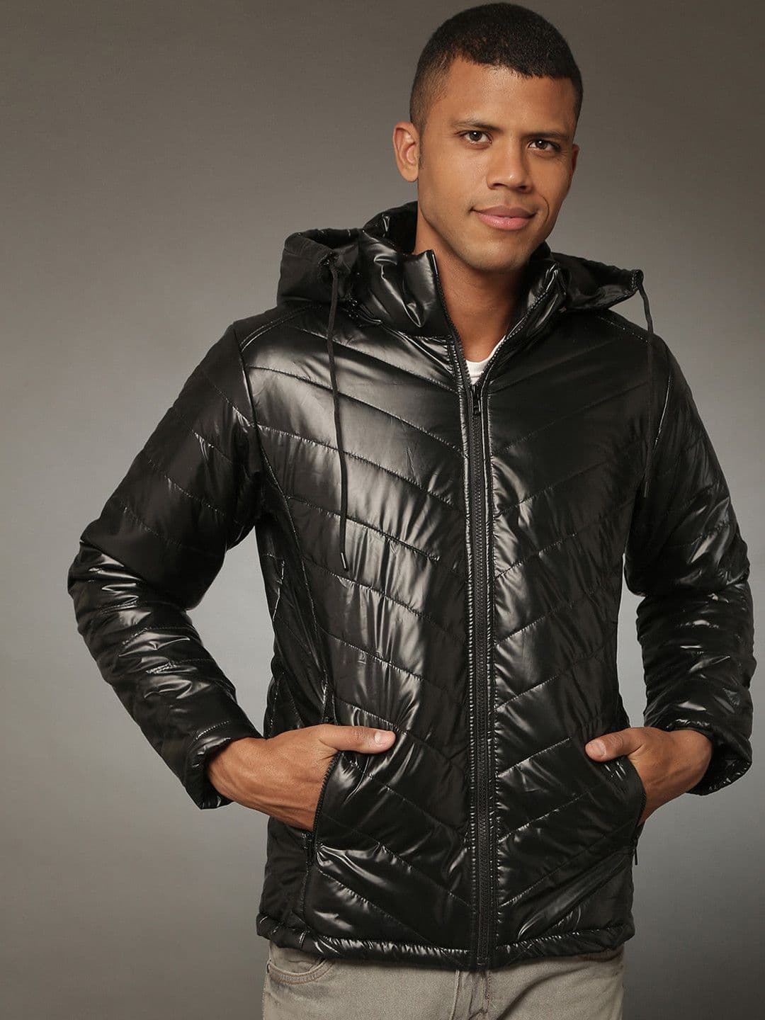 CAHOOT Campus Sutra Hooded Windcheater Puffer Jacket - view 1