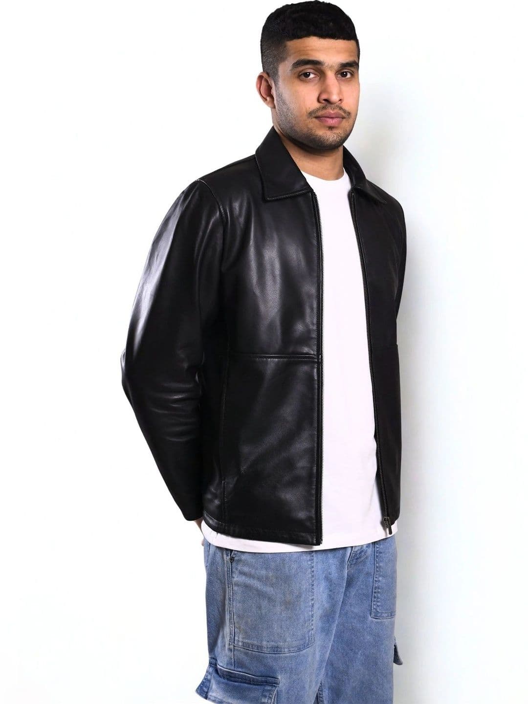 Bellish Men Leather Leather Jacket - view 1