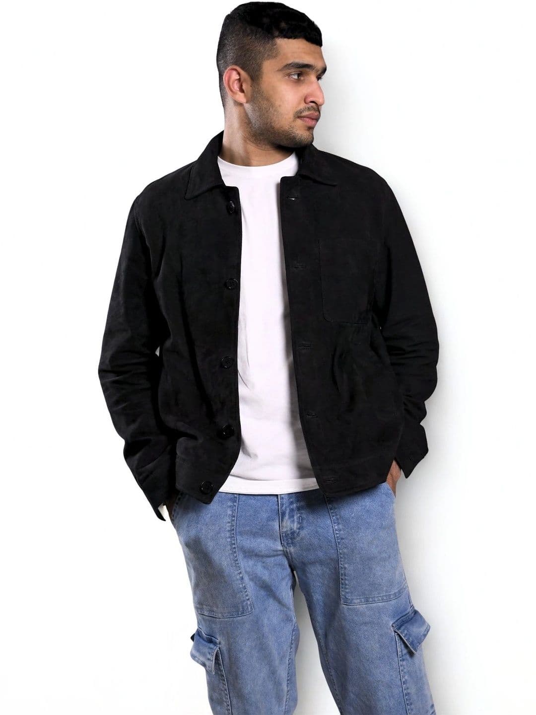Bellish Men Leather Leather Jacket - view 1