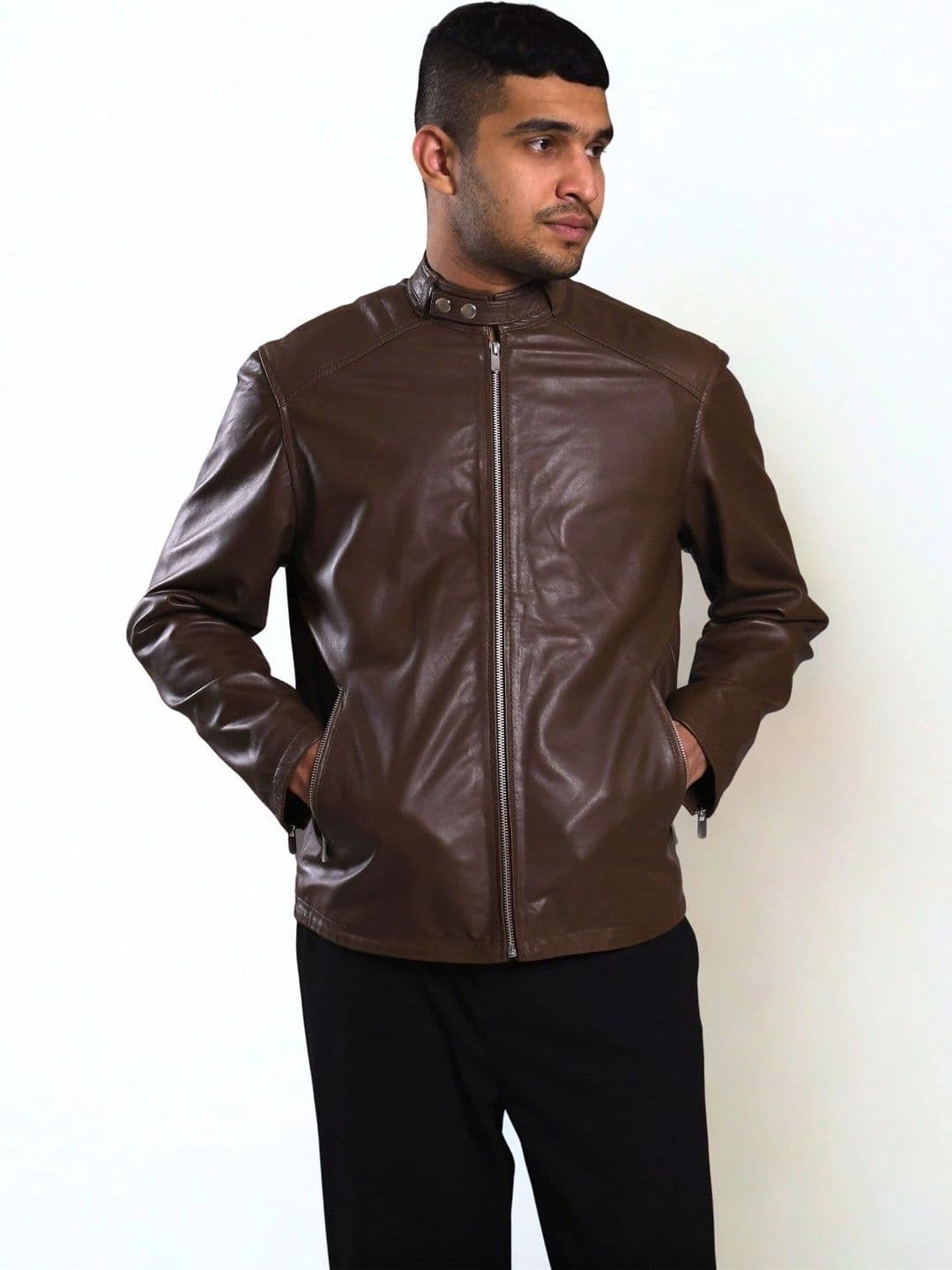 Bellish Men Leather Leather Jacket - view 1