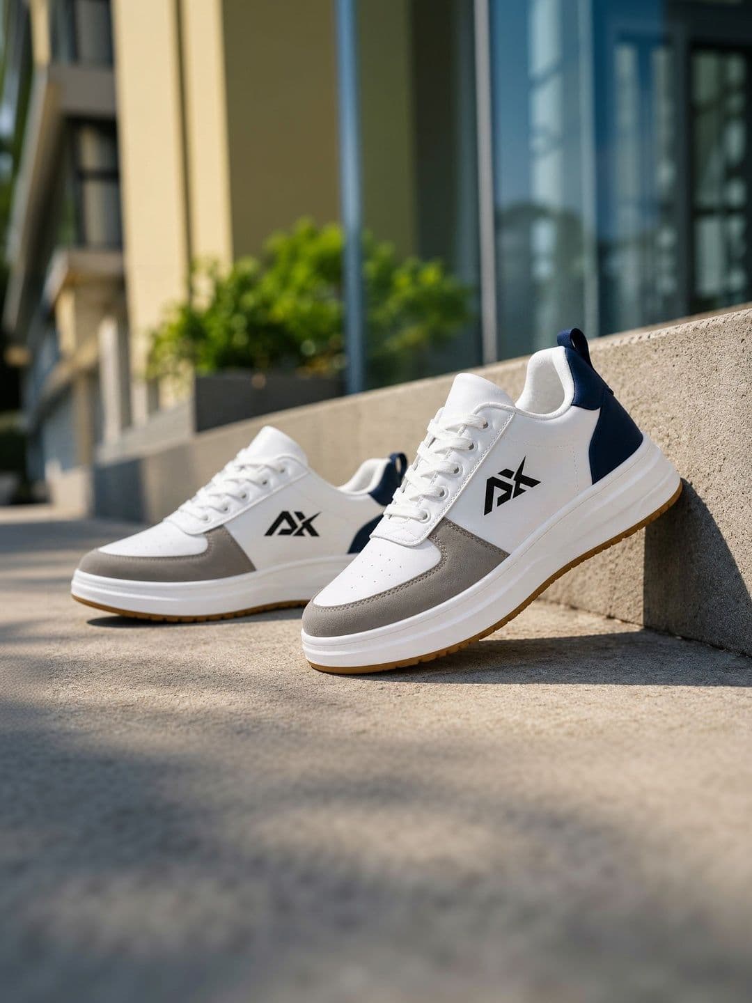 AIRBELL X AIRX Men Colourblocked Sneakers - view 1