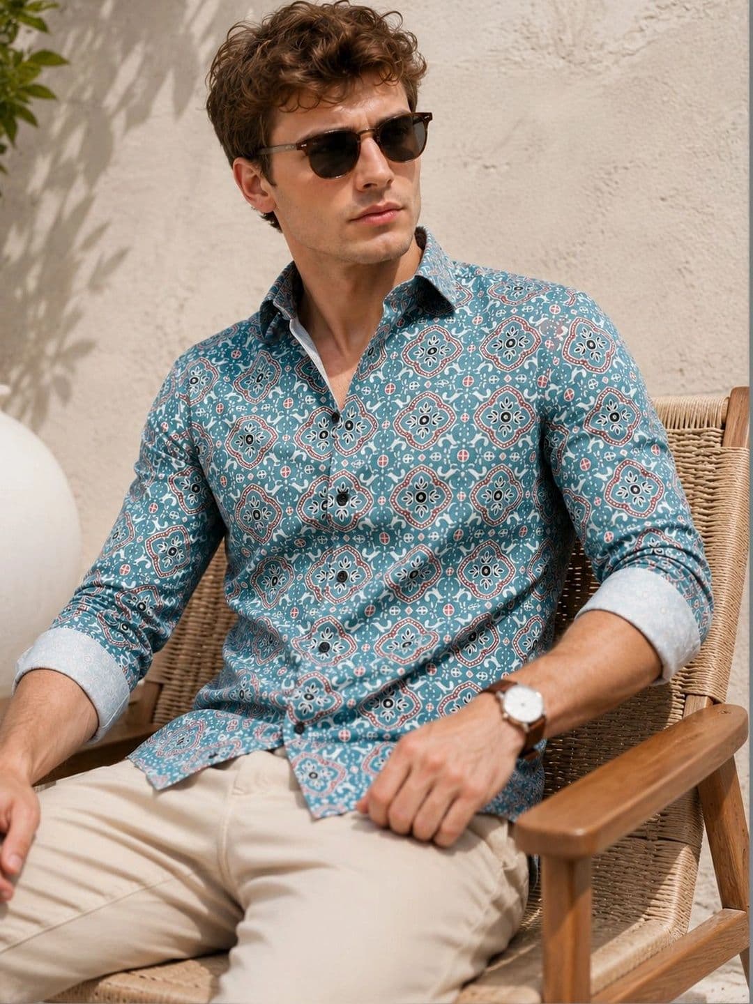 JOE AND JOHN Men Comfort Printed Casual Shirt - view 1