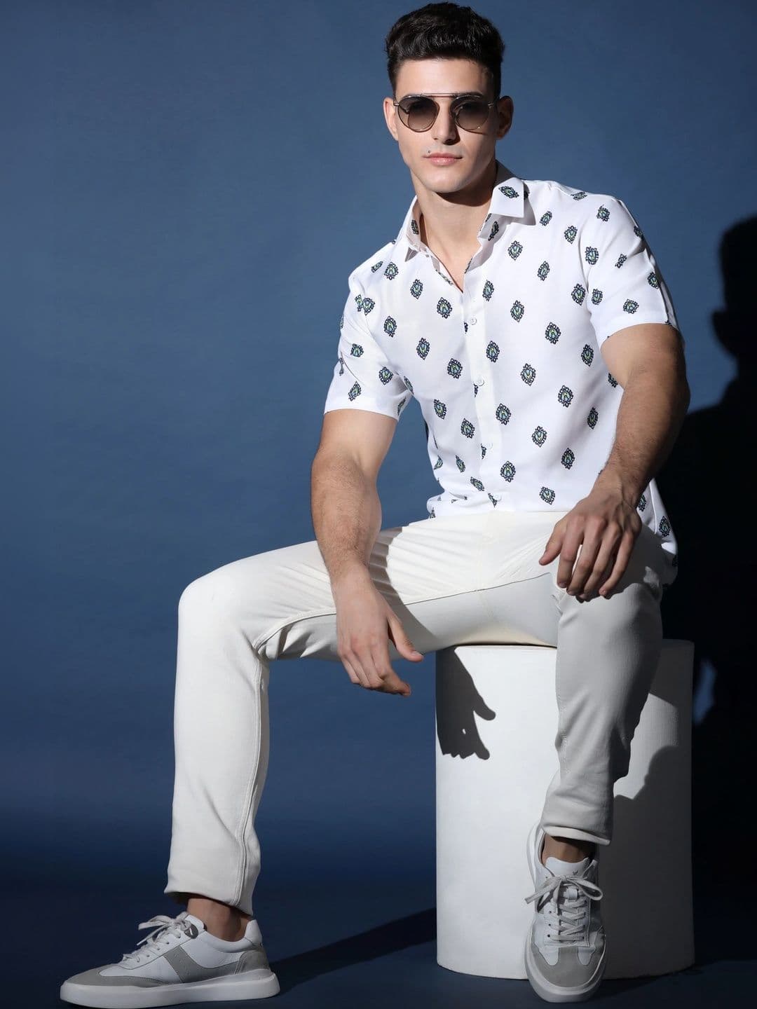 LERIYA FASHION Men Standard Printed Casual Shirt - view 1
