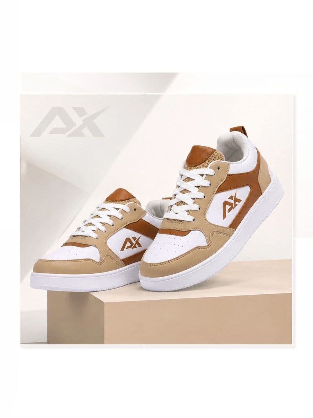 AIRBELL X AIRX Men Colourblocked Sneakers - view 1