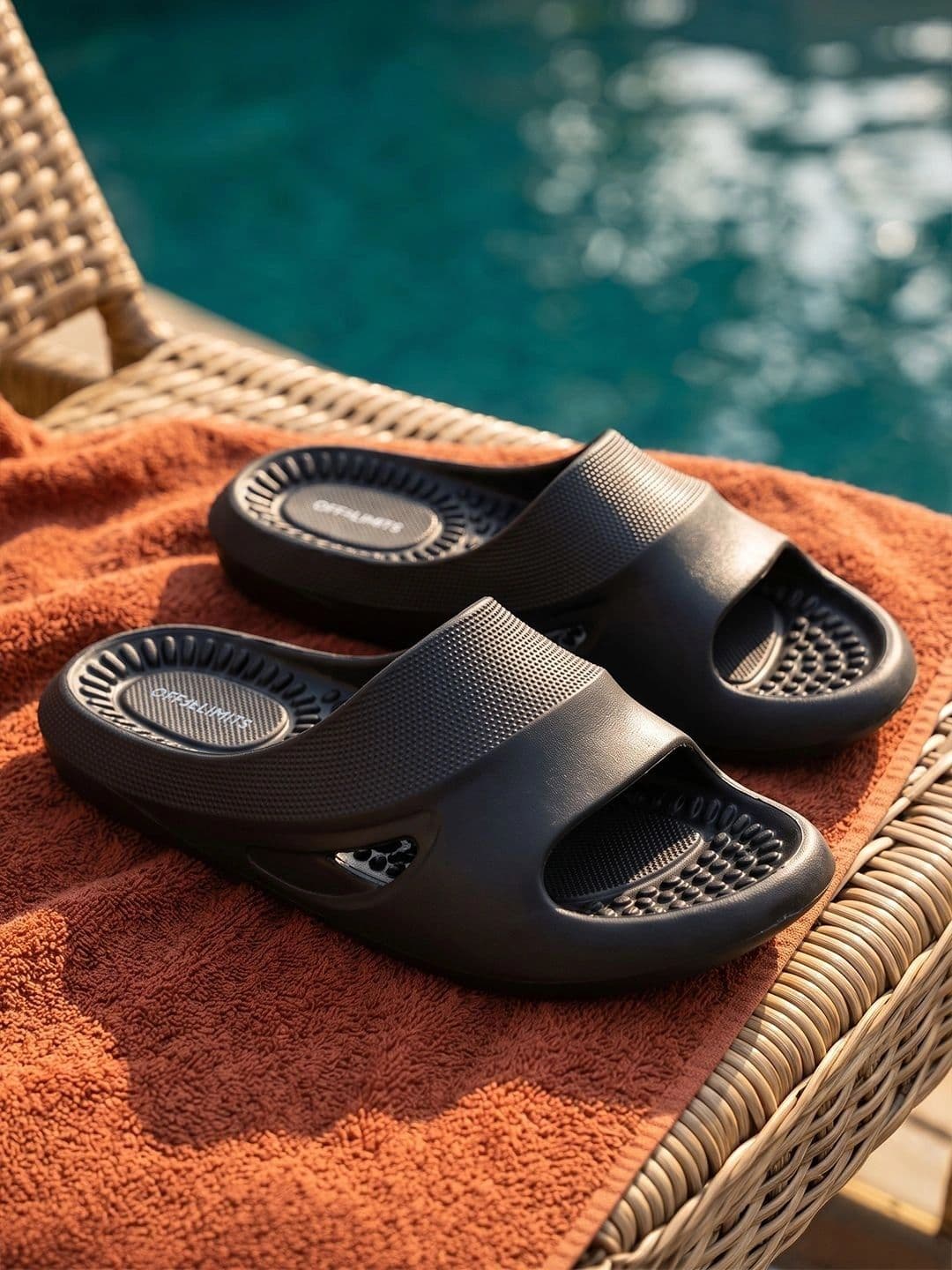 OFF LIMITS Men Rubber Sliders - view 1