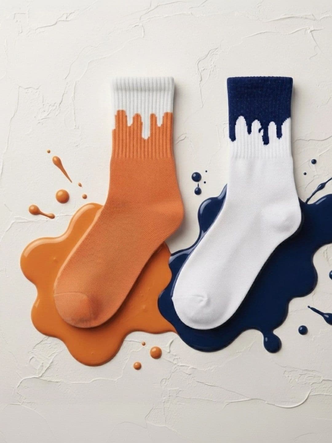 pell-mell Men Pack of 2 Cotton Assorted Patterned Above Ankle Socks - view 1