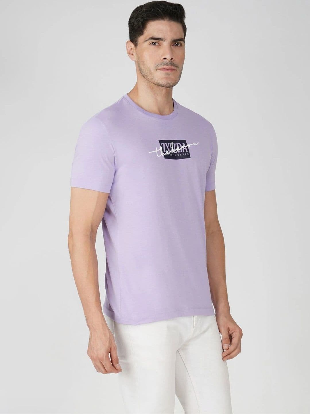 ZVEZDA Men Typography Printed Slim Fit T-shirt - view 1
