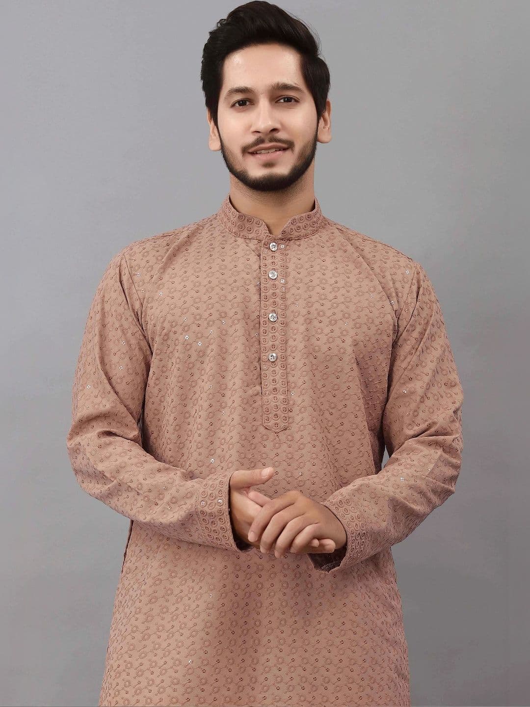 Moda Rapido Men Handloom Kurta - view 1