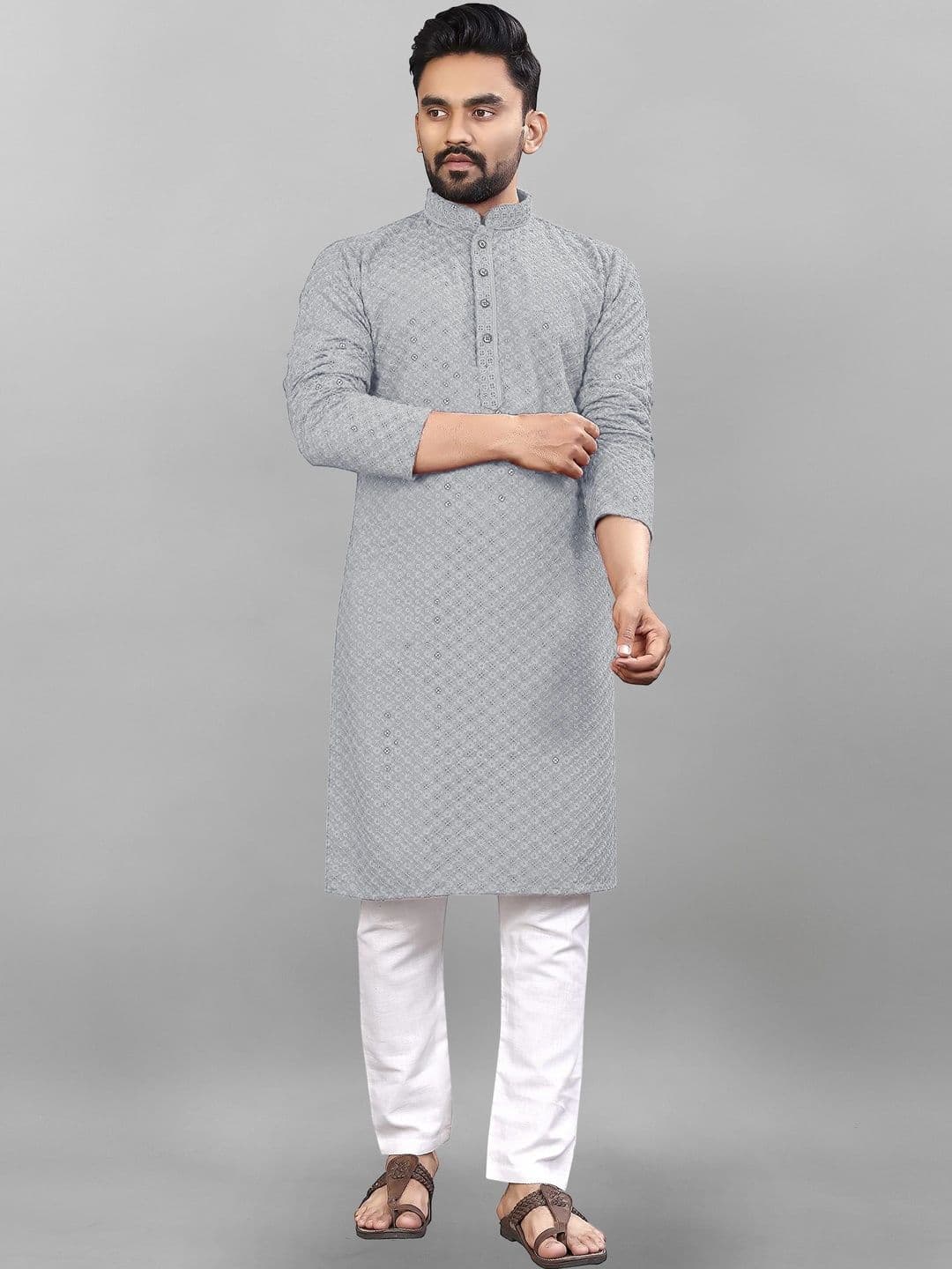 Moda Rapido Men Handloom Kurta - view 1