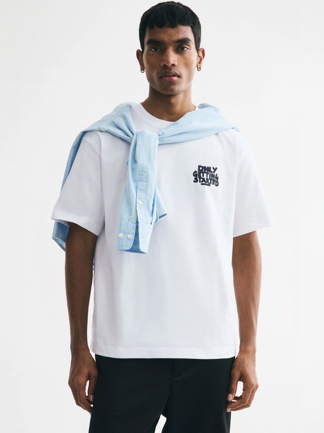 H&M Men Typography Printed T-shirt - view 1