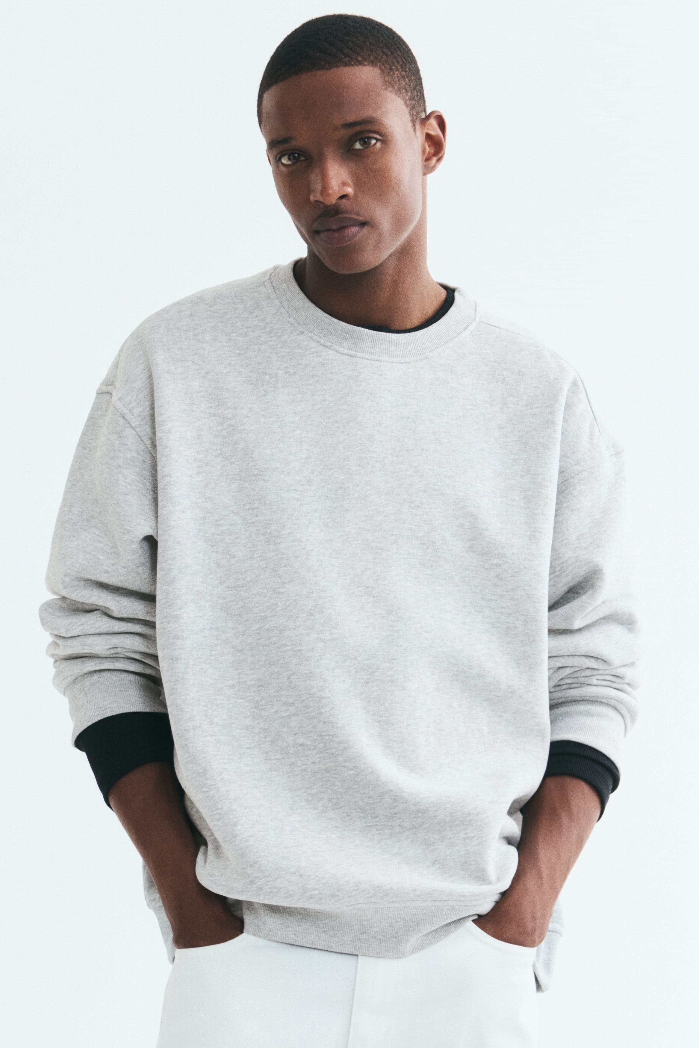 H&M Loose Fit Sweatshirt - view 1