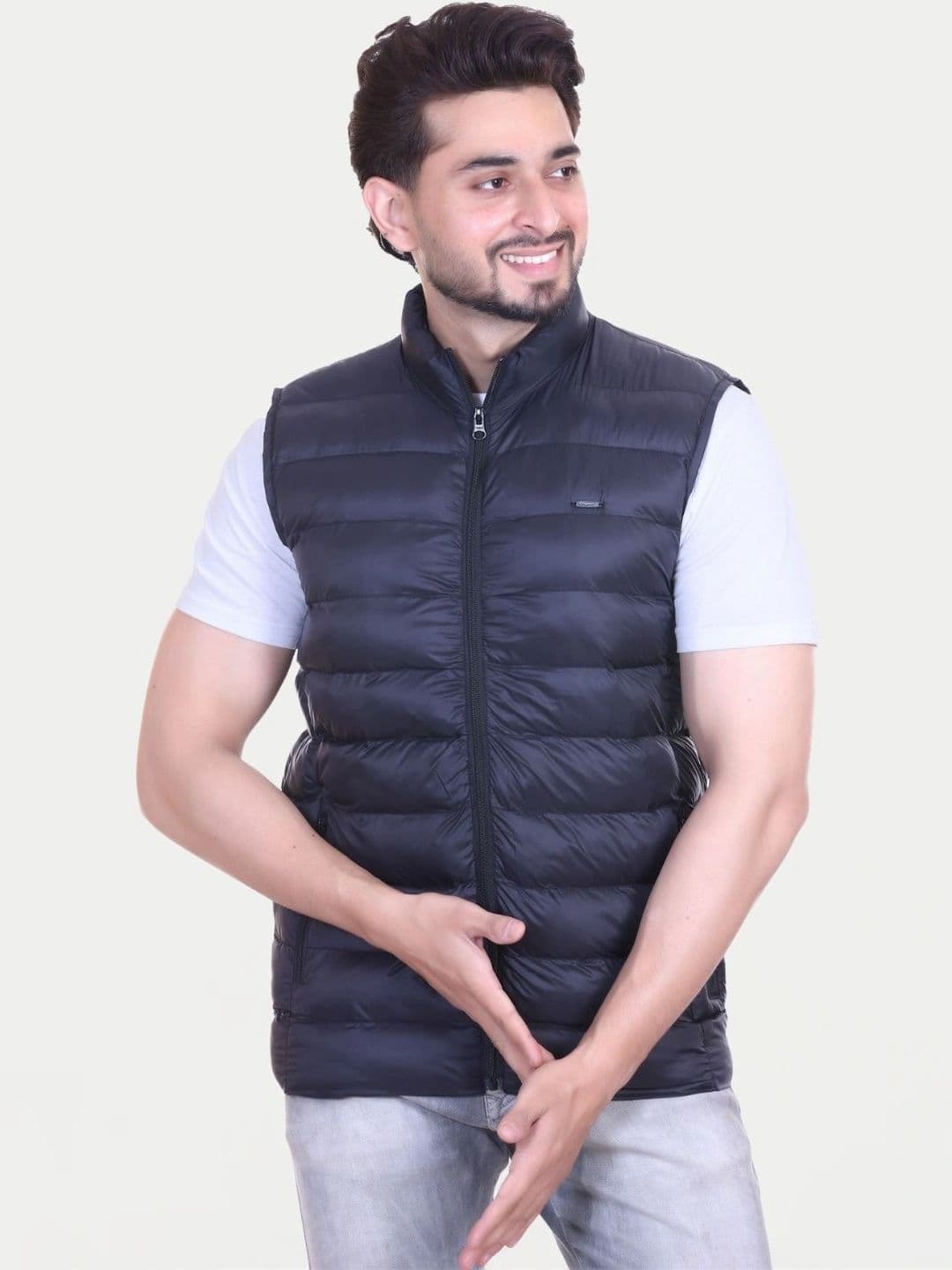 TROO BLUE Men Lightweight Puffer Jacket - view 1