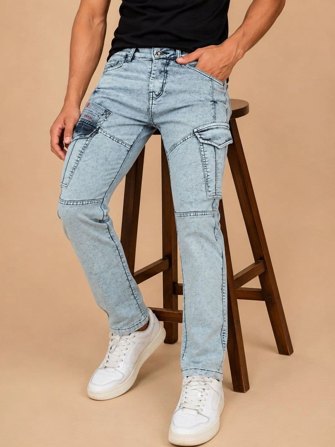 GEX Men Regular Fit Mid-Rise Jeans - view 1