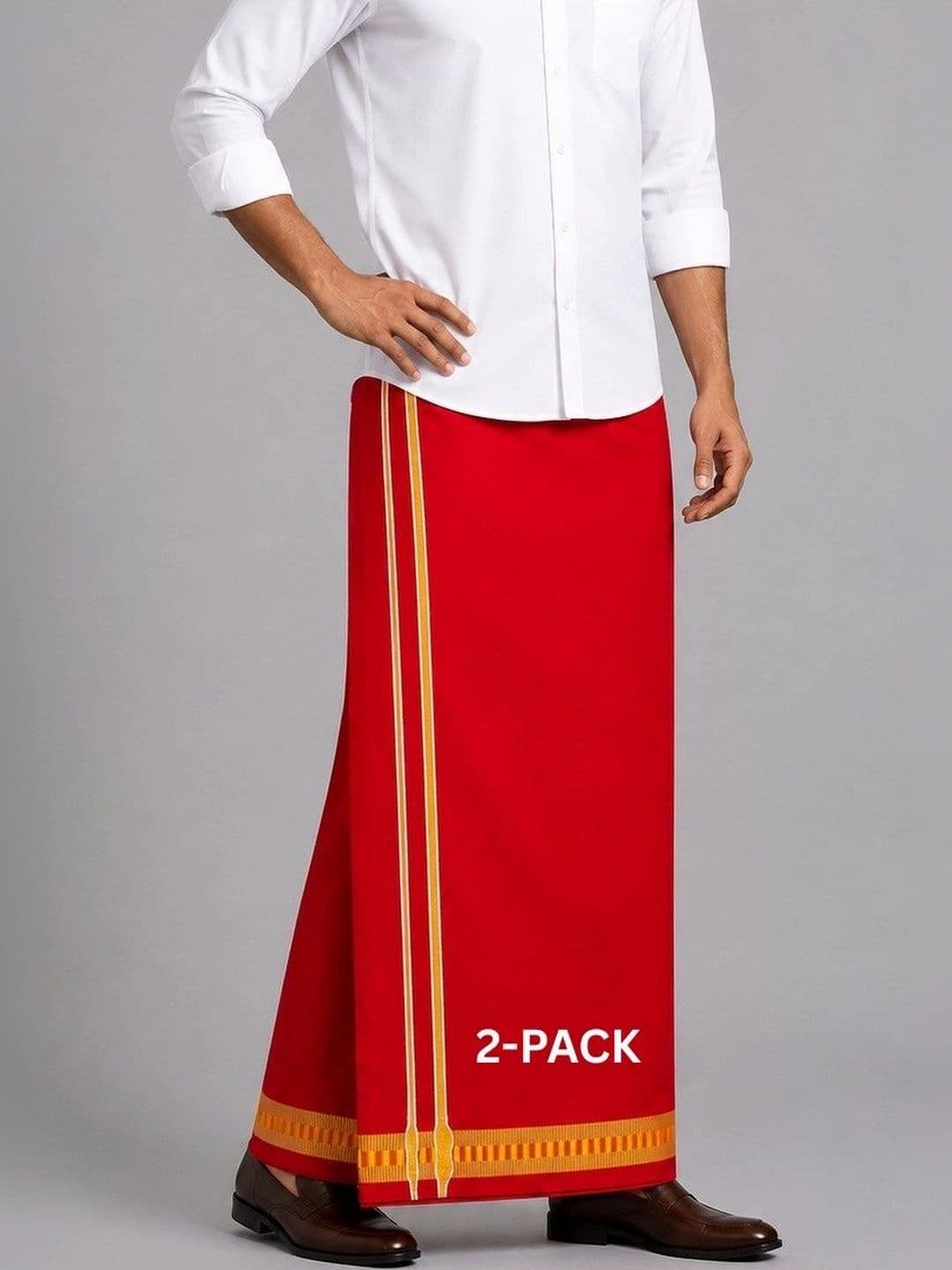 Sharan Elegance Men Cotton Dhoti Dhotis - view 1
