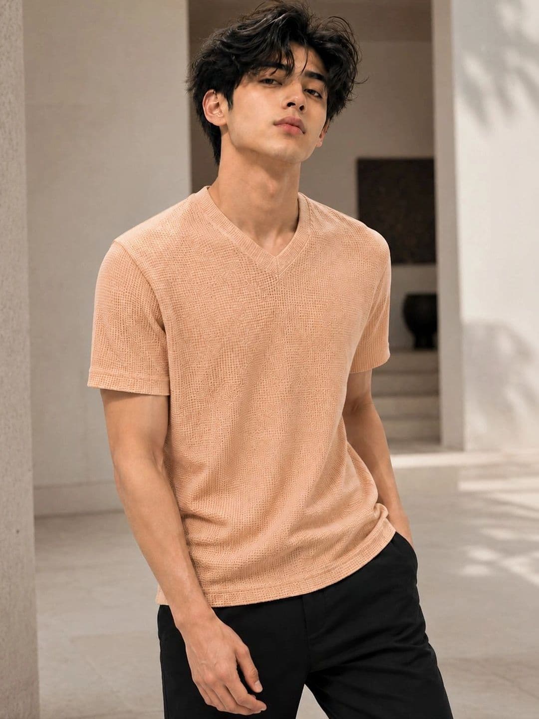 FBAR Men V-Neck T-shirt - view 1