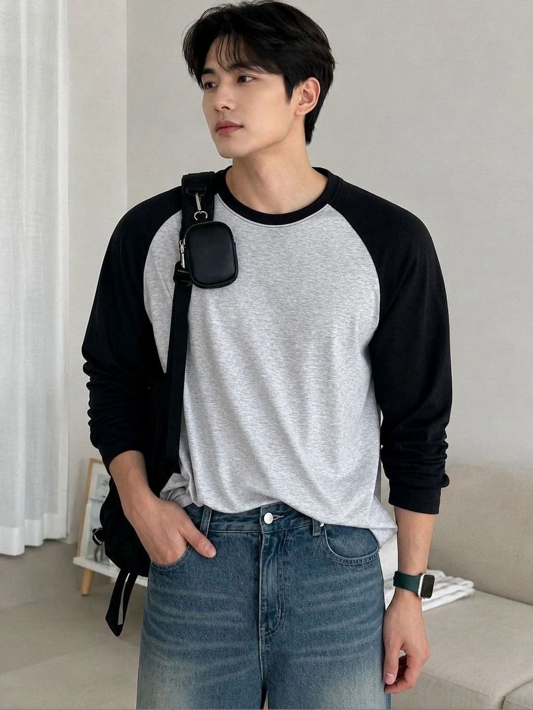 Imsa Moda Men Colourblocked T-shirt - view 1