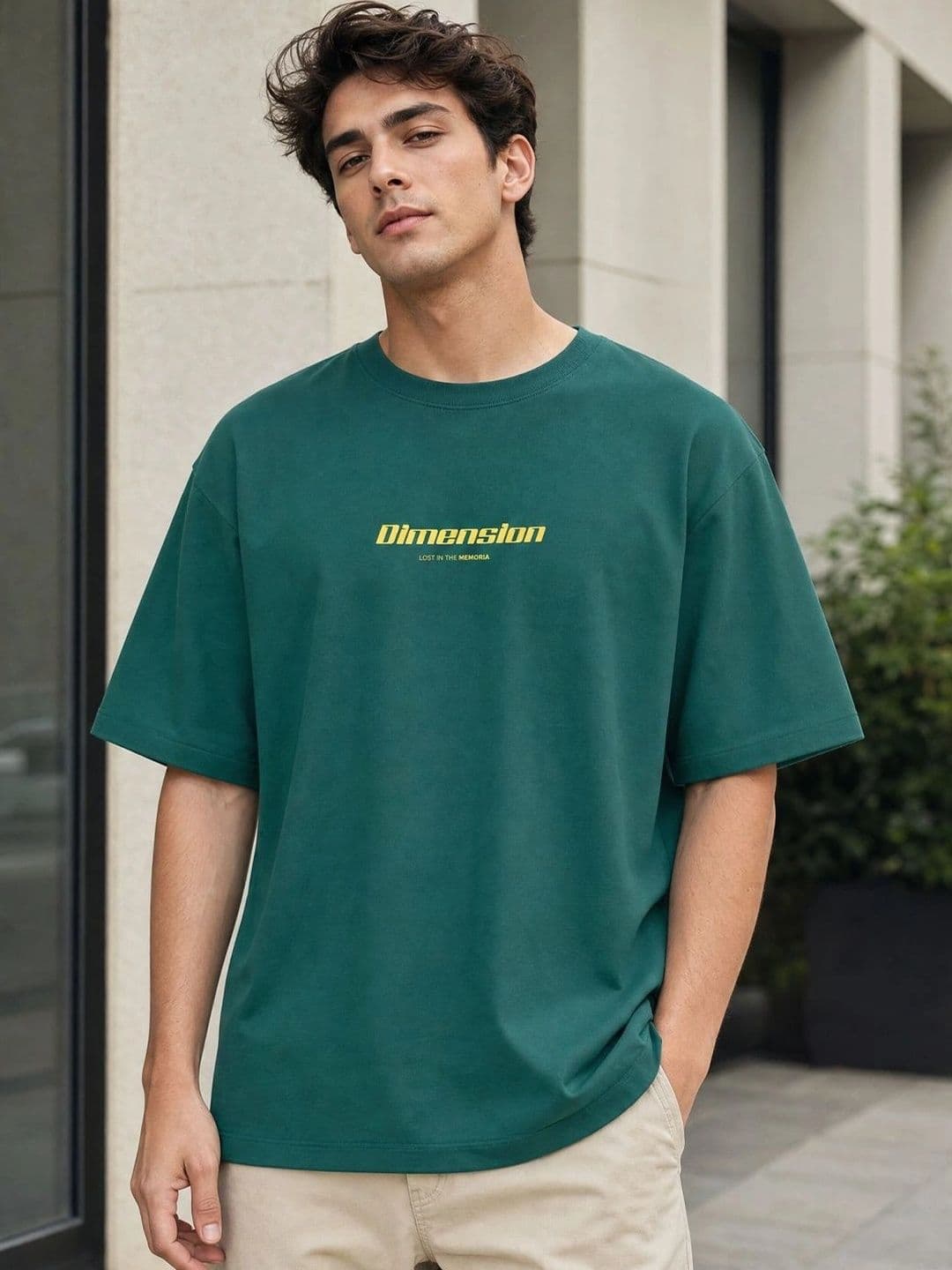 NOBERO Men Typography Printed Pure Cotton T-shirt - view 1