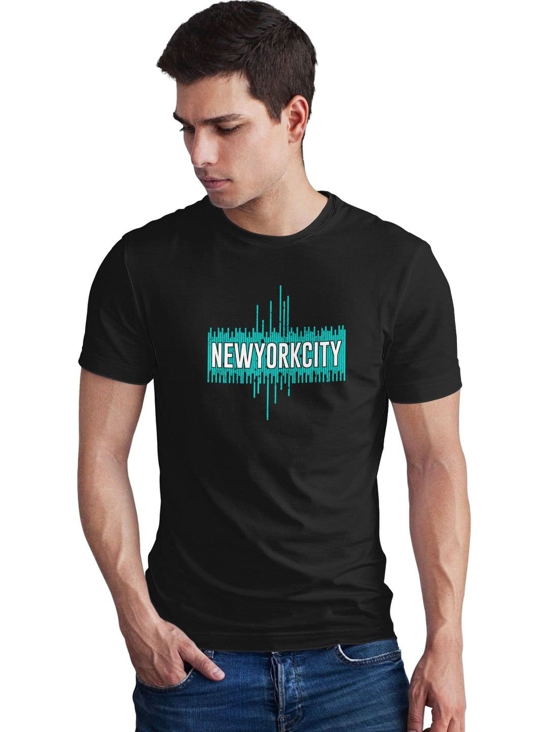 Seekbuylove Men Typography Printed Bio Finish T-shirt - view 1